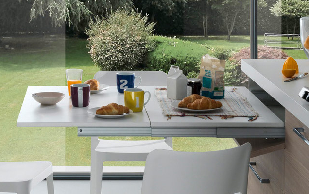 LUNCH Pull Out Table Frame